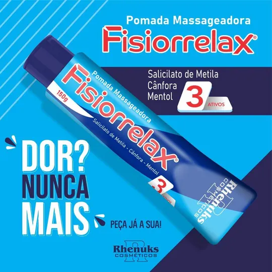 Pomada Massageadora - Fisiorrelax
