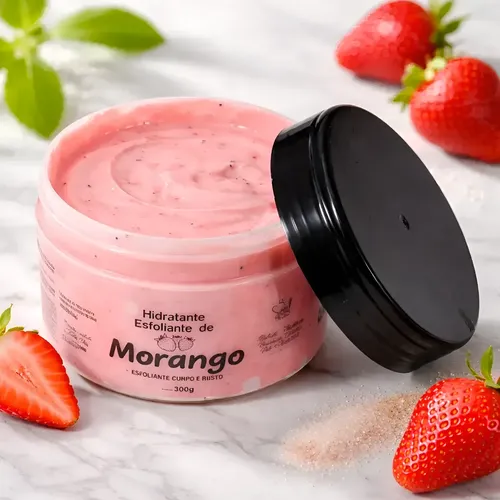 Esfoliante Hidratante Morango Soul