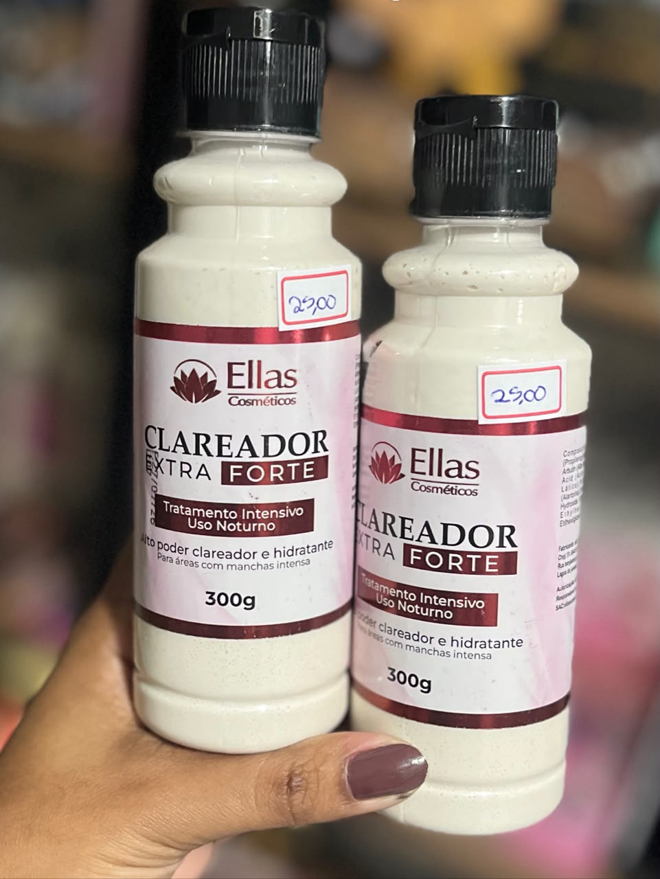 Clareador extra forte