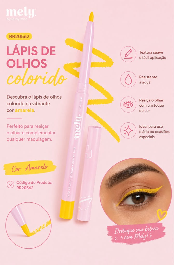 Lápis Colorido Melu