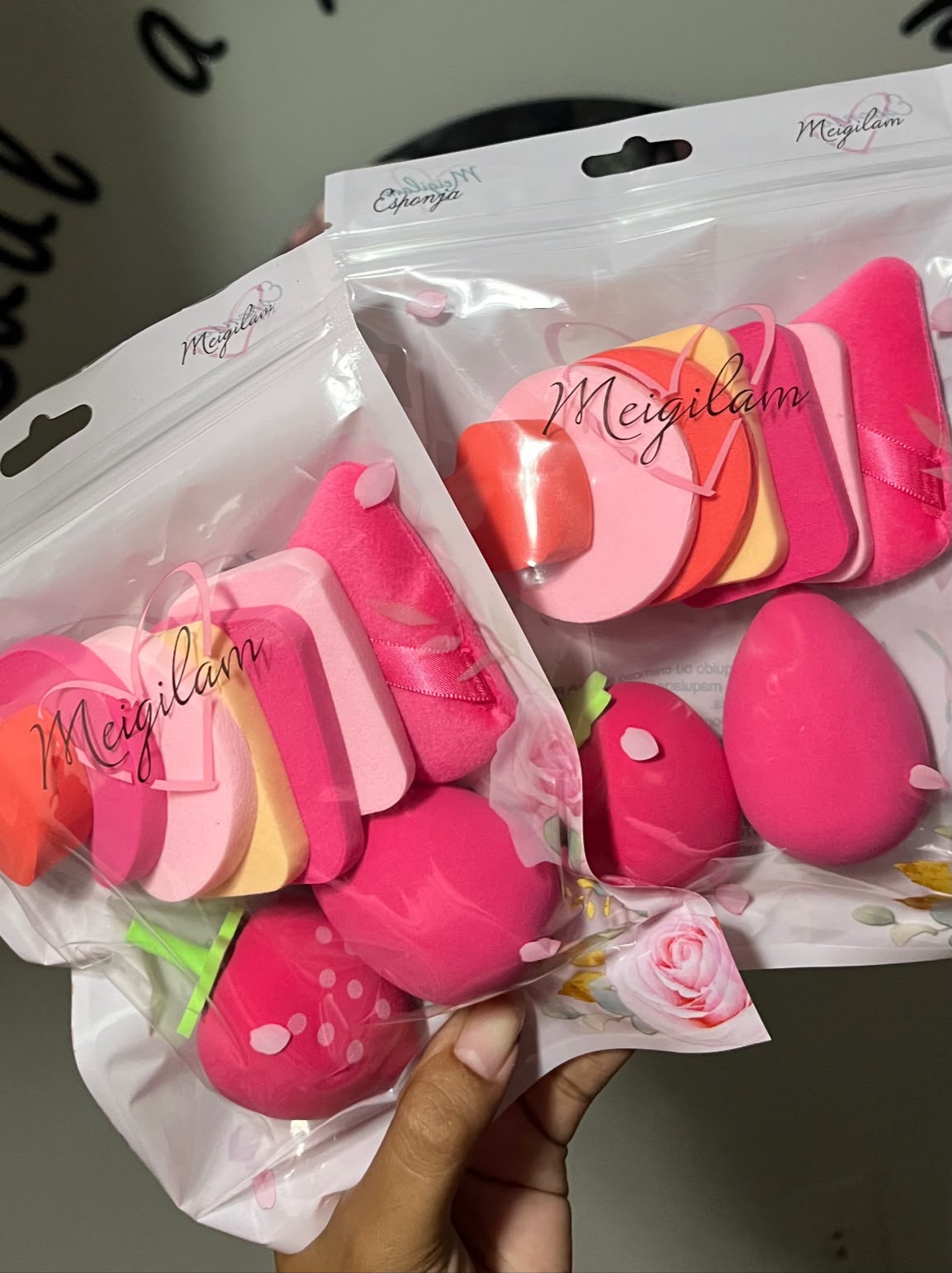 Kit de esponja de maquiagem