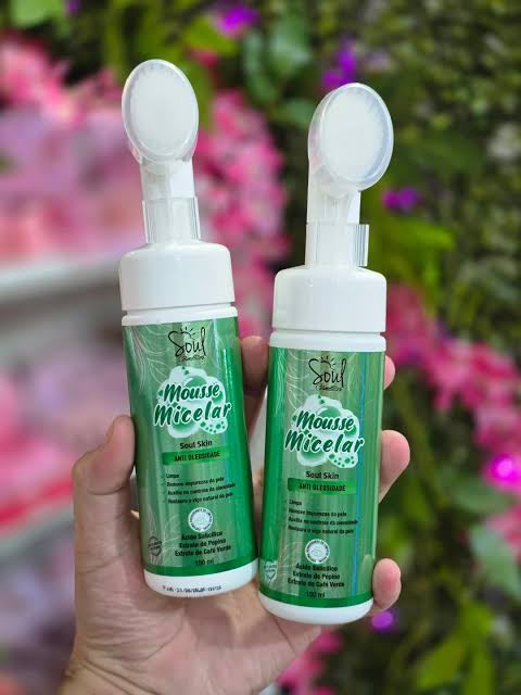 Mousse micelar antioleosidade Soul