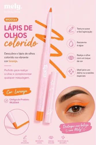 Lápis Colorido Melu