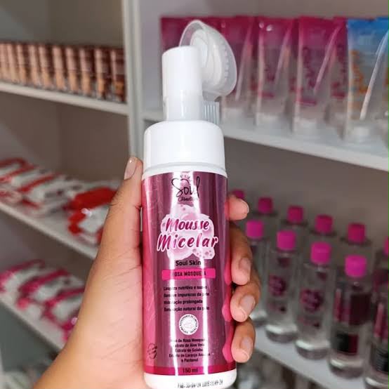 Mousse micelar rosa mosqueta Soul